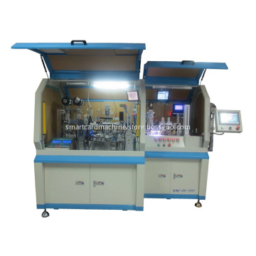 Dual Interface Card Embedding Machine